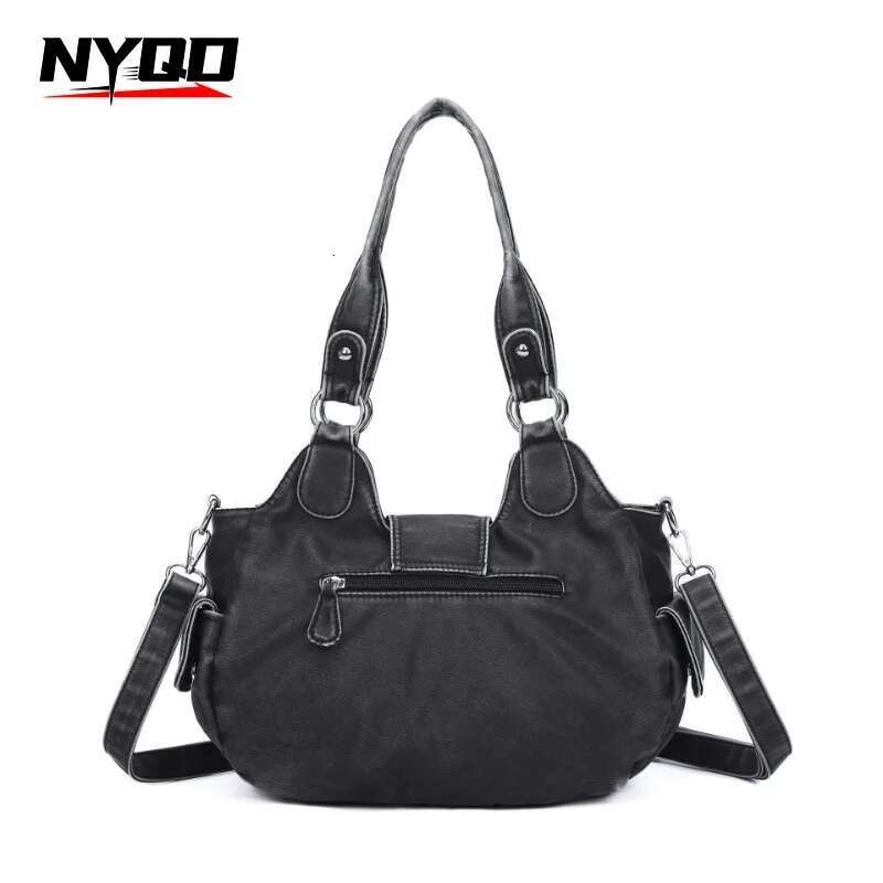 Ladies Vintage Designer Top-Handle Shoulder Fashion Y2k Gothic High Capacity Handbag Women Casual Crossbody Tote Bag Purse