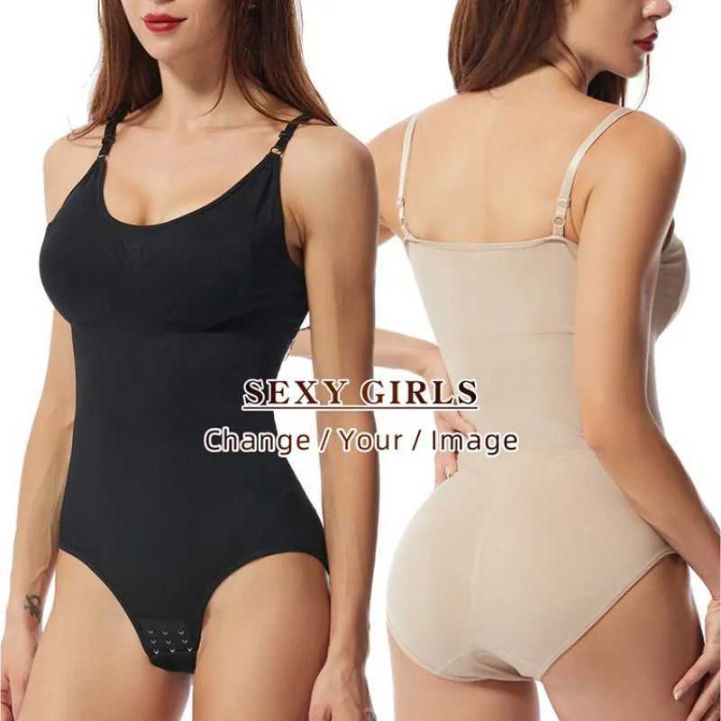 Women Solid Bodysuit Tummy Control Shapewear M-3XL Big Size High Elastic Body Suits Seamless Sculpting Slimming Waist UnderwearXJ250304