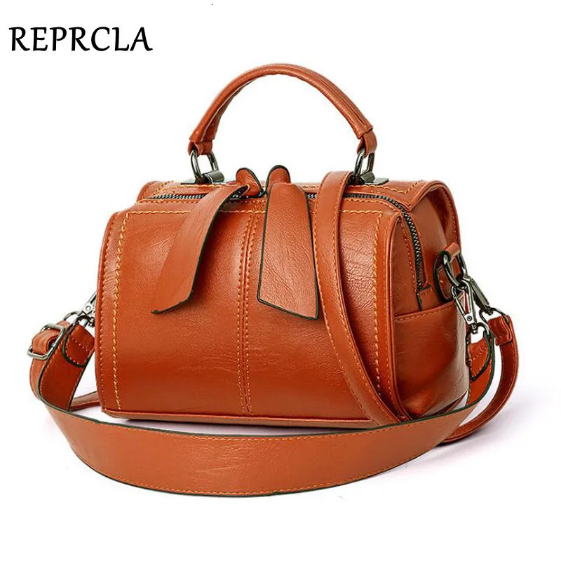 Ship from US REPRCLA Fashion Elegant Handbag Women Shoulder Bag High Quality Crossbody Bags Designer PU Leather Ladies Hand Tote 250304FBB