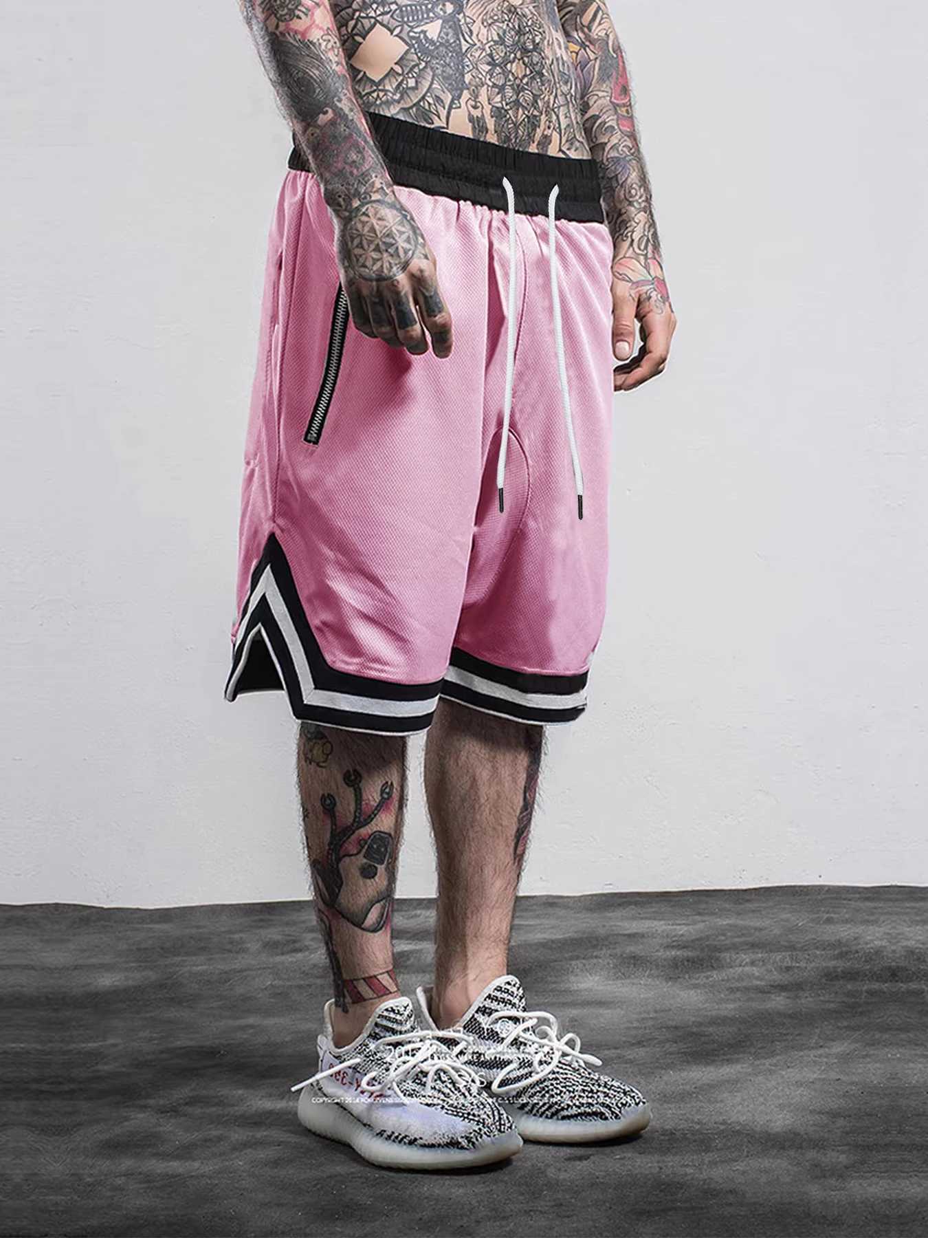 Mens Sports Basketball Shorts Mesh Quick Dry Gym Shorts for Summer Fitness Joggers Casual Breathable Short Pants ScantiesT250304