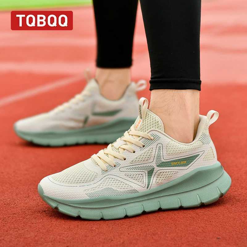 Mens Running Shoes Marathon Breathable Lightweight Womens Comfortable Casual Athletic Nonskid Walking Sports SneakersC250304