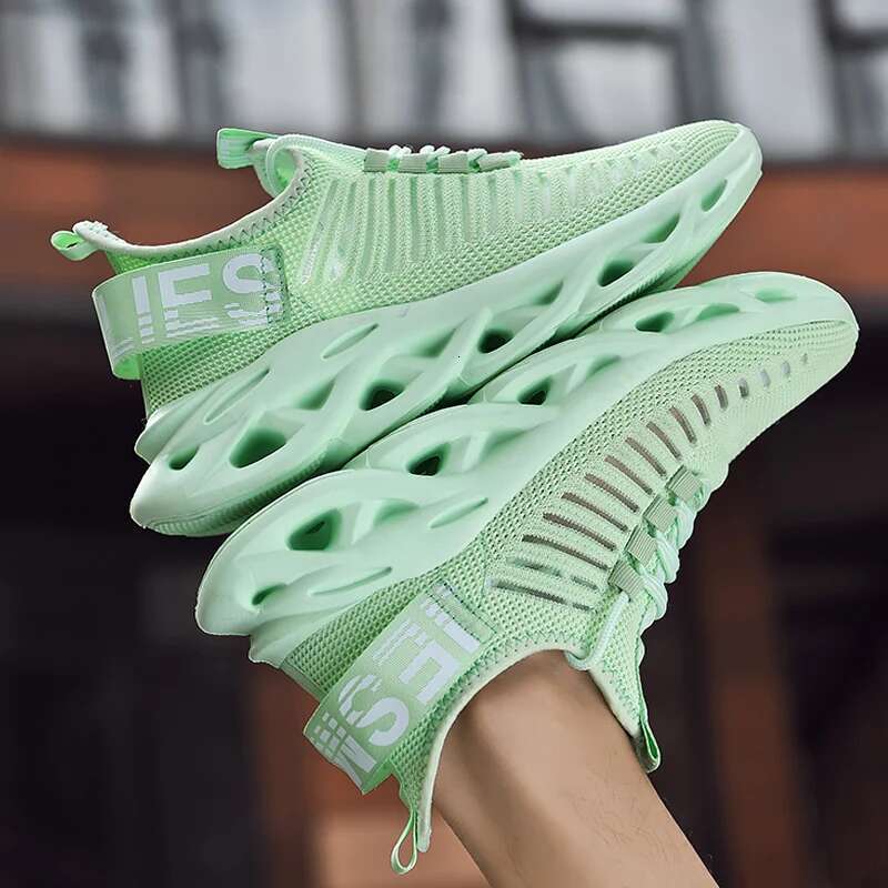 Men Comfortable Sneakers Breathable Running For Women Mesh Tennis Sports Shoes Outdoor Air Wag Casual