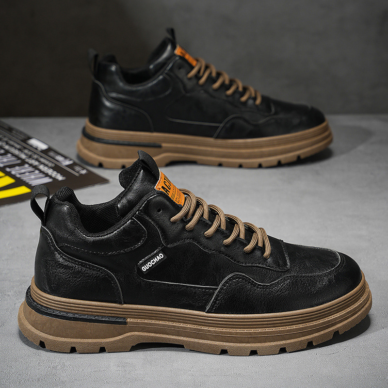 Spring And Summer Designer s New 2025 Original Fashion Martin Short Boots Men s Lace Up Multi Functional Non Slip Outdoor Casual Leather Shoes Men s S
