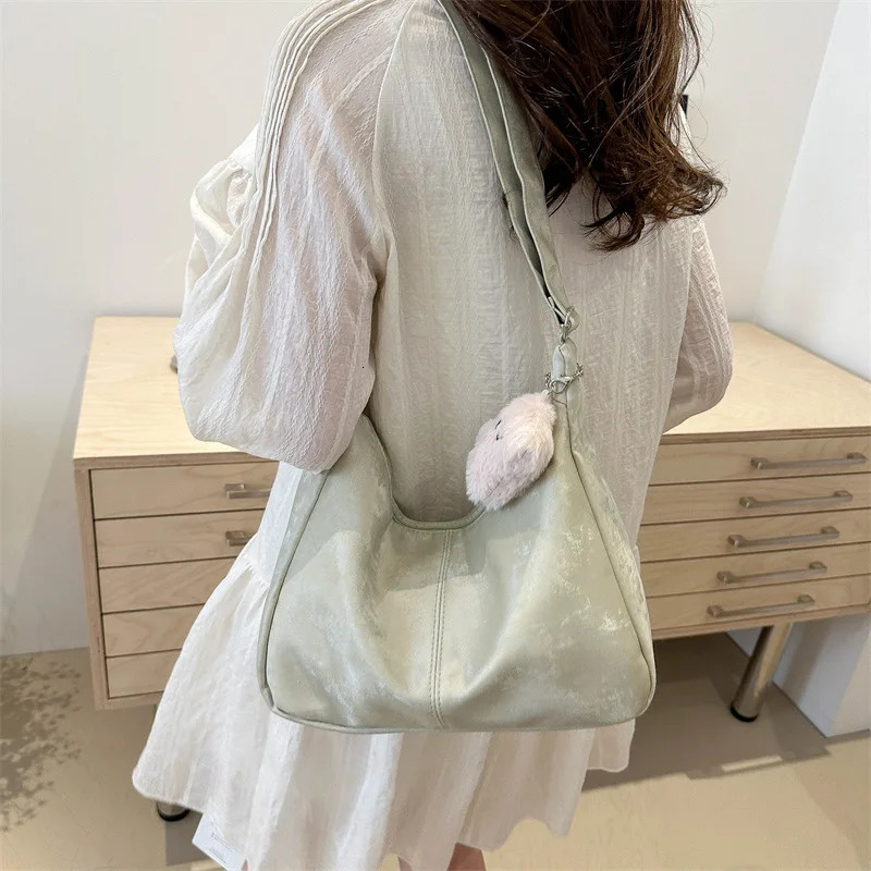 Womens Bag Korean Casual Bag Single Shoulder Crossbody Bag Tote Bag Womens Bag Wallets For Women Cute Sweet Style 250228