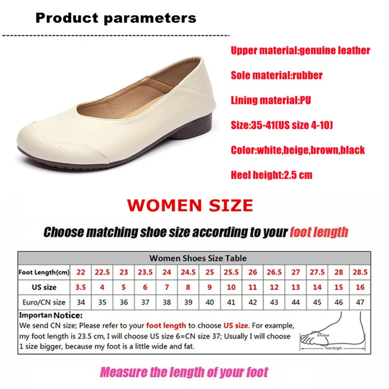 WOIZGIC Womens Mother style Genuine Leather Shoes Flat Retro Ballet Dancer National Mocha Casino Round Toe Anti slip 250303