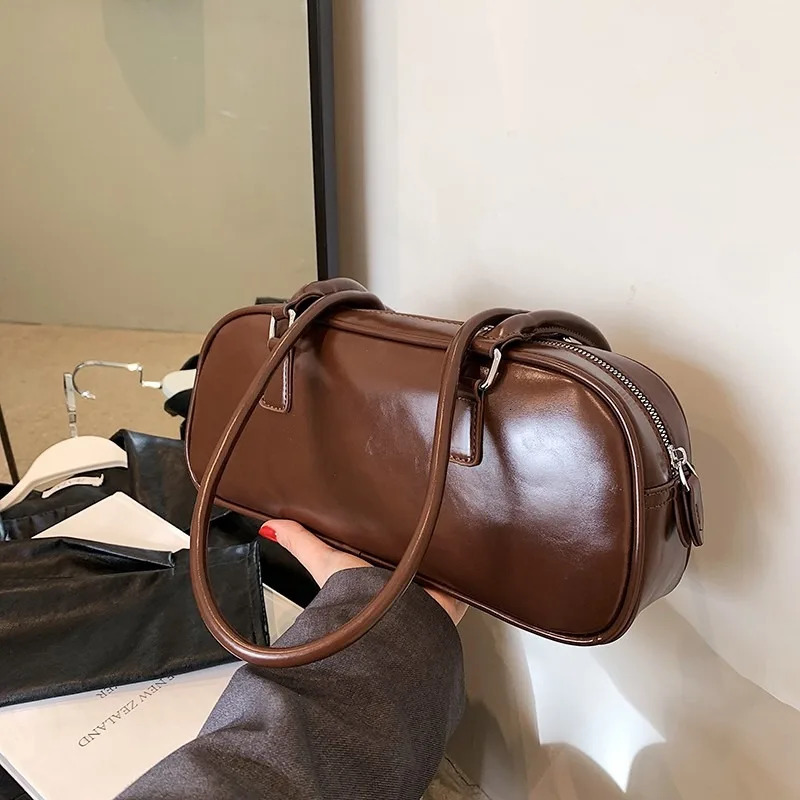 Fashion Womens Bag Selling Large Capacity Womens Shoulder Bag High Quality Versatile Stick Bag 250228
