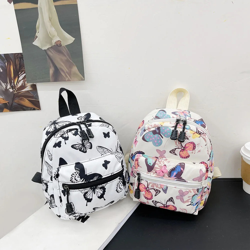 Ship from US Women Backpack Preppy Style Student School Traveling Large Capacity Handbags Nylon Material Knapsacks 250304FBB