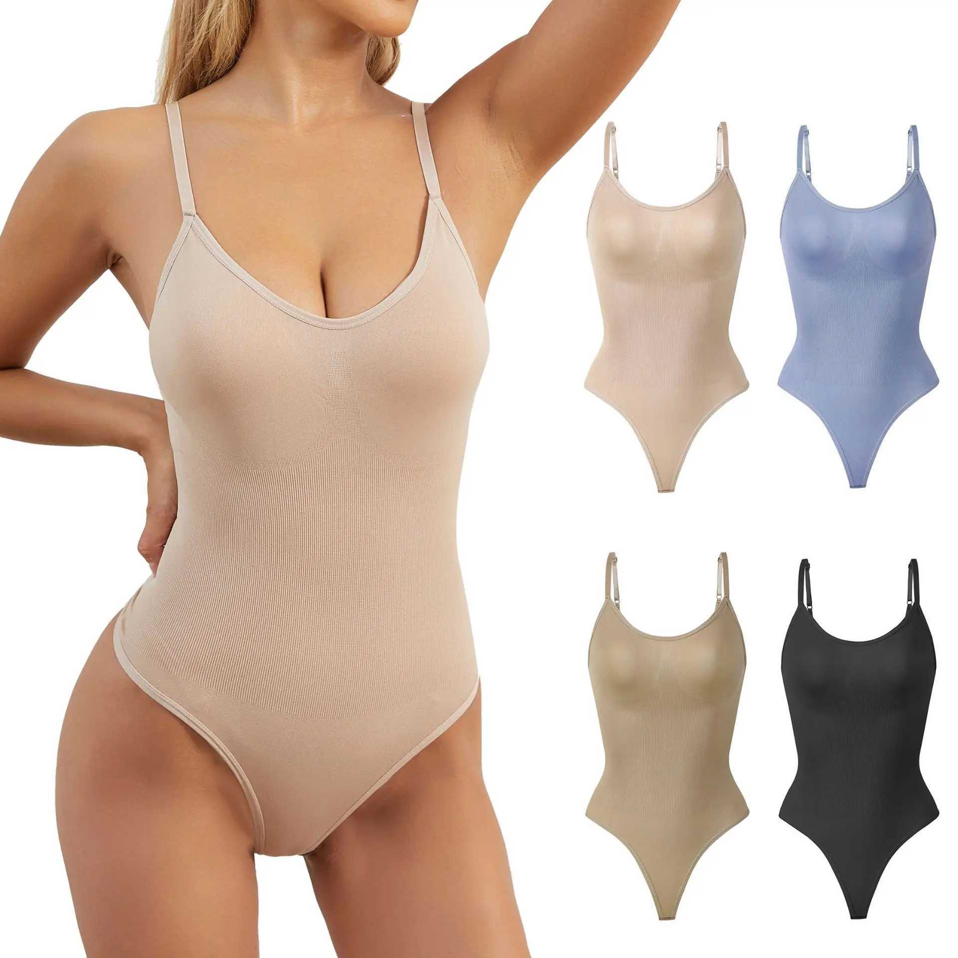 Womens tight fitting clothes full body shaping abdominal control thong waist trainer weight loss device abdominal shape tight corsetXJ250304