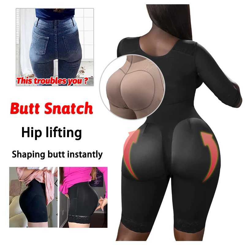 Girdles Shapewear Faja Colombianas Shaper Bodysuits Tummy Slimming Corset Full Body Reducer Postpartum Carving Bodices SheathXJ250304