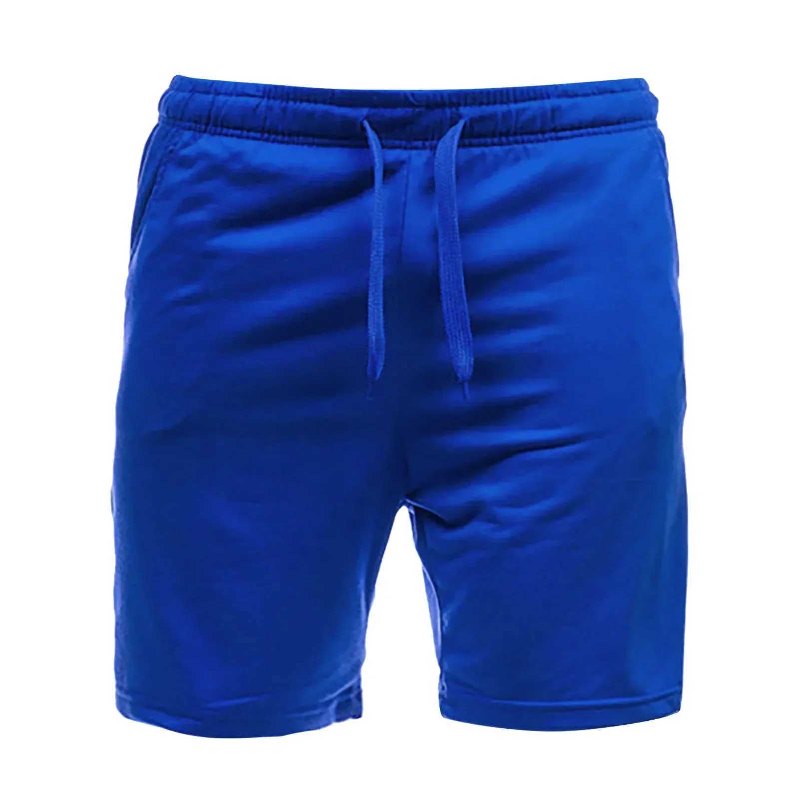 2024 Mens Shorts Solid Color Casual Shorts Loose Beach Shorts Street Fashion Breathable Thin StyleT250304