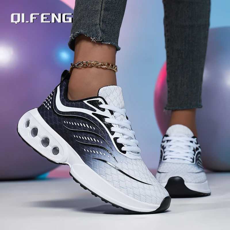 Spring and Autumn New Air cushio Wens Shoes Mesh Breathable and Lightweight Sneaker Fashionable Casual Running Footwear Z250304