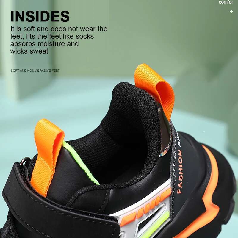 Children Sports Breathable Casual Sneakers For Boys Lightweight Running Outdoor Walking Tennis Kids School Shoes