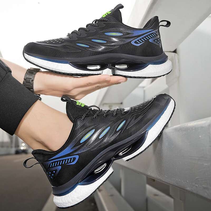 Men's Casual Sports Mesh Breathable Fashionable Lace up Running Shoes Walking Daily Sneakers Jogging Training Footwear