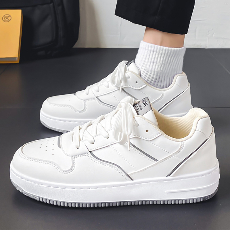 2025 Autumn And Winter New Light Luxury Youth Casual White Sports Shoes Fashionable And High-end Multifunctional Sports Board Shoes Designer Shoes