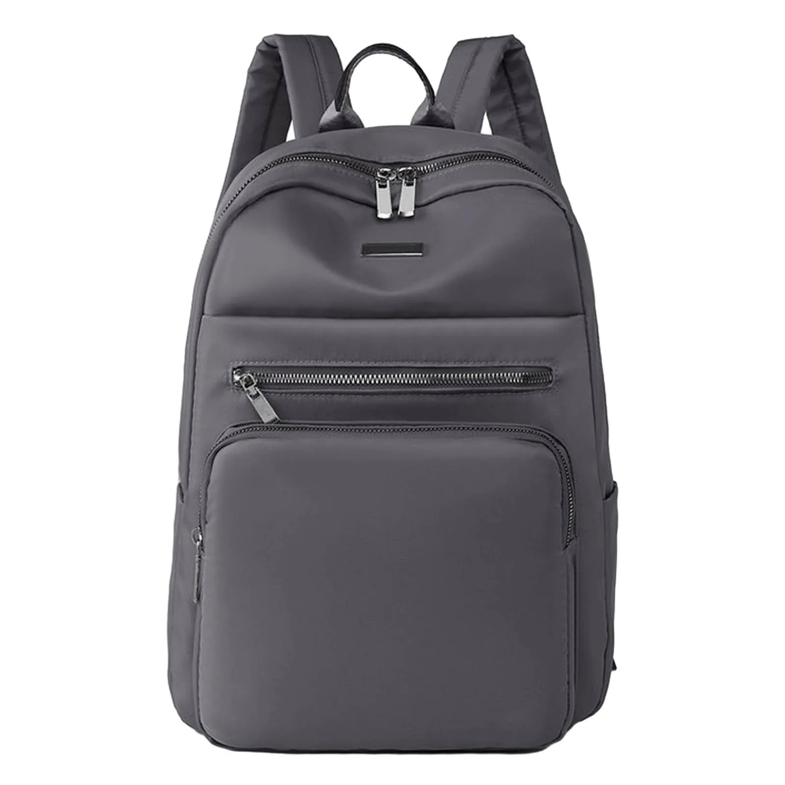 Ship from US Ladies Large Capacity Lightweight Backpack Casual Fashion Soft Leather Outdoor Travel Student Simple Modern 250304FBB