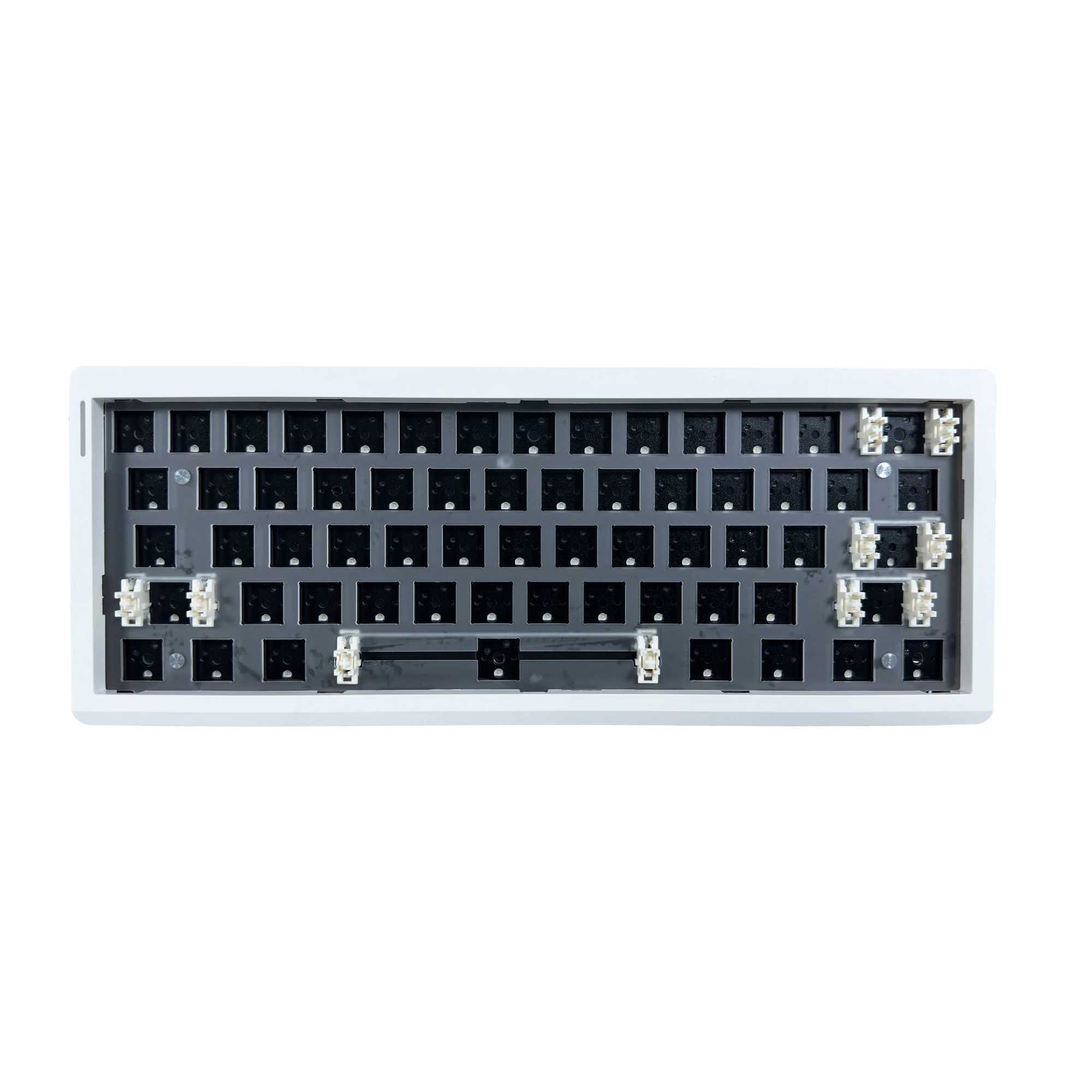 ZUOYA Gmk61 Mechanical Keyboard Kit Hot-swappable 3-mod 2.4G Wireless RGB Backlit Gasket Structure Keyboard Z250304