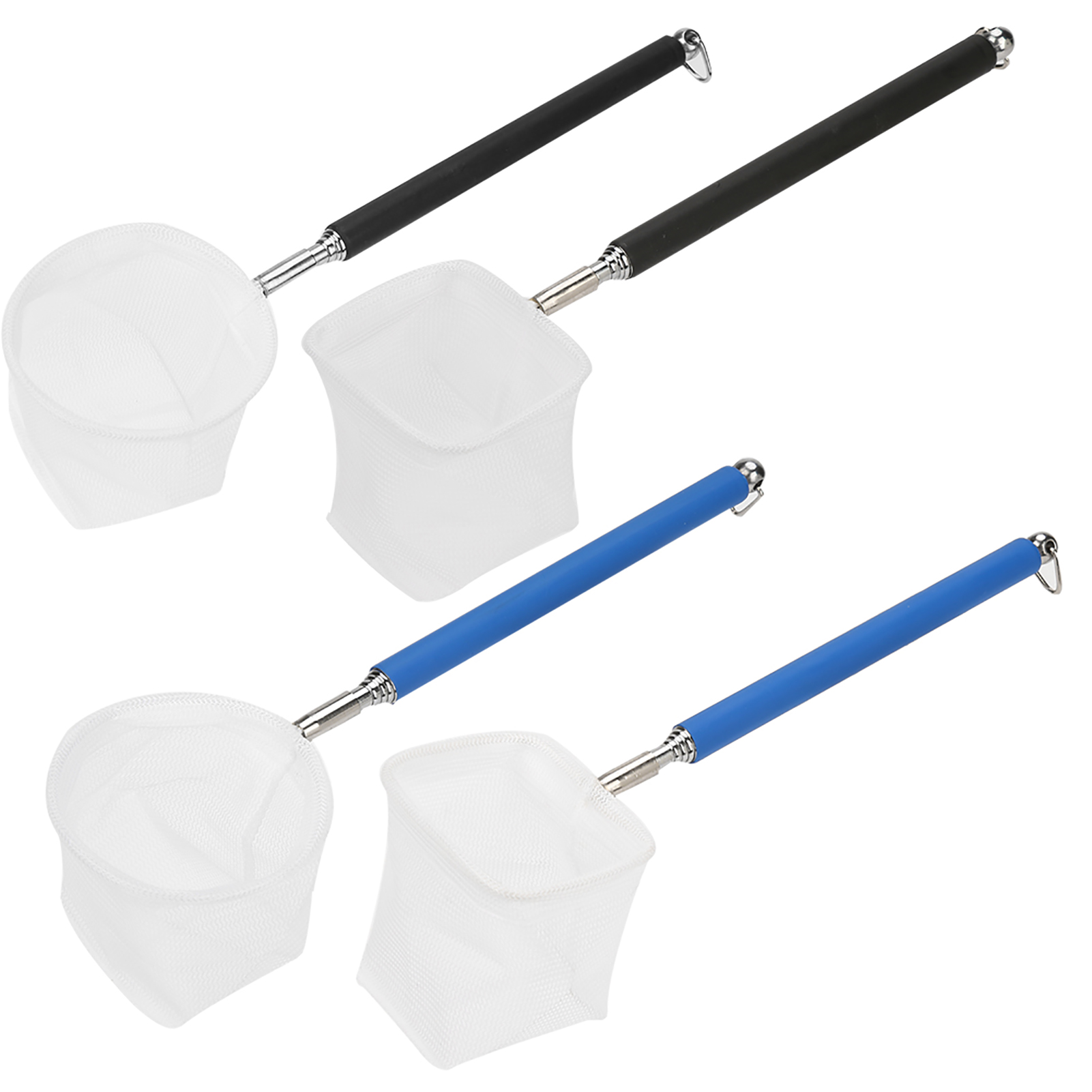 Adjustable Mini Fishing Net Pole for Aquarium Tank Shrimp 20‑57.5cm Expandable