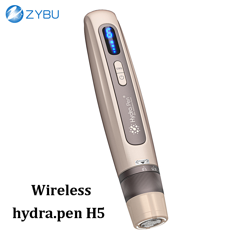 Original Hydra.Pen Professional Derma Pen 2 in 1 EMS Micro Needling Automatic Infusion Dermapen Microneedling Skin Care Tools Hydra H5 Microcurrent Fa