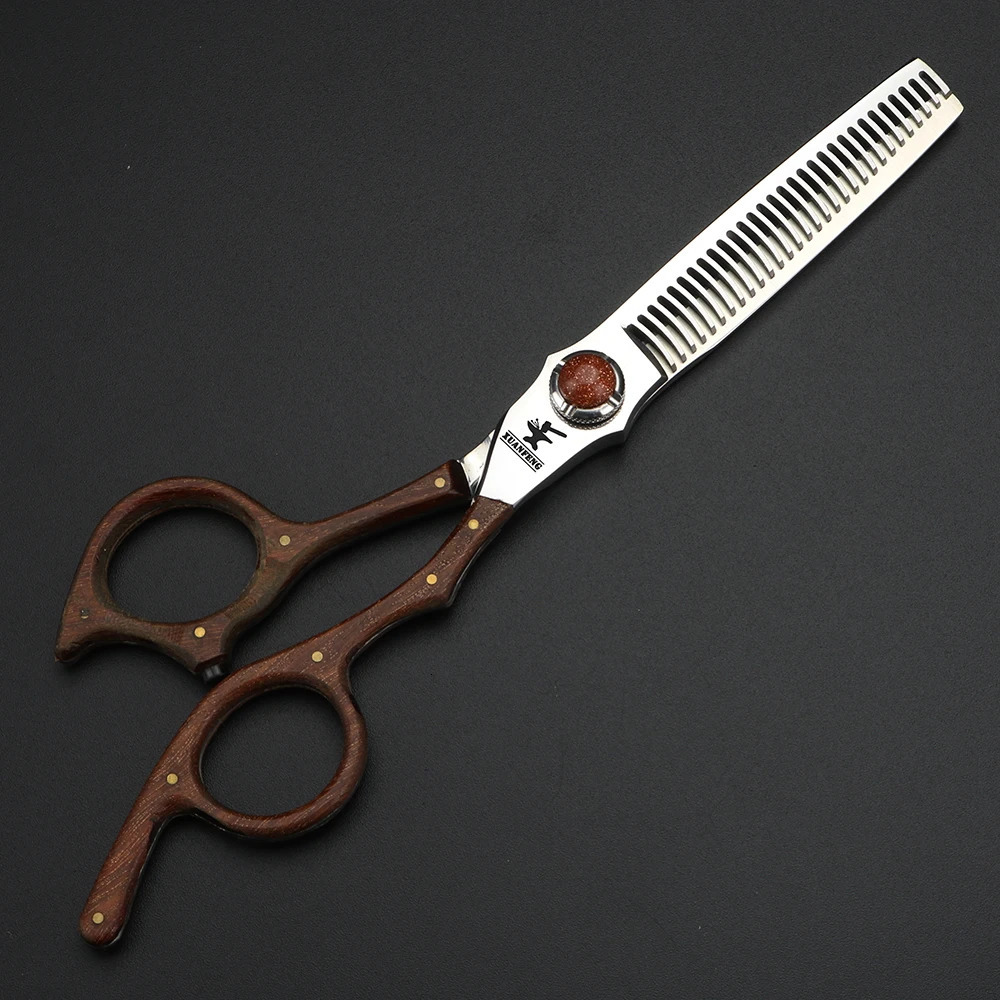 VG10 Steel 6-inch Professional Hair Scissors Barber Cutting and Thinning Scissors Set 250304