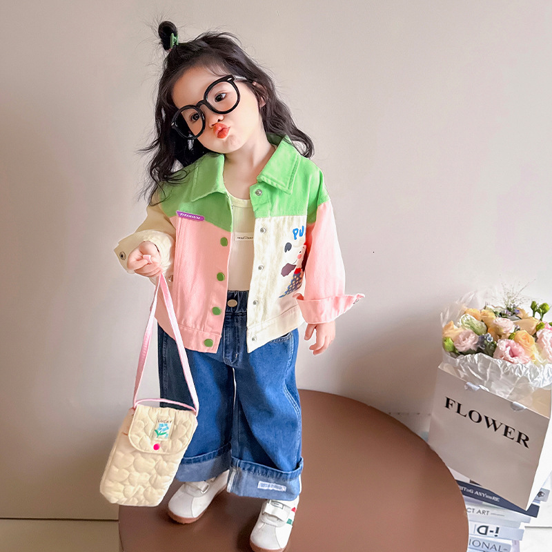 Ddmyshoesvip Girls And Autumn New Collection Children S Casual Western Fashion Baby Girl Jacket Spring Top