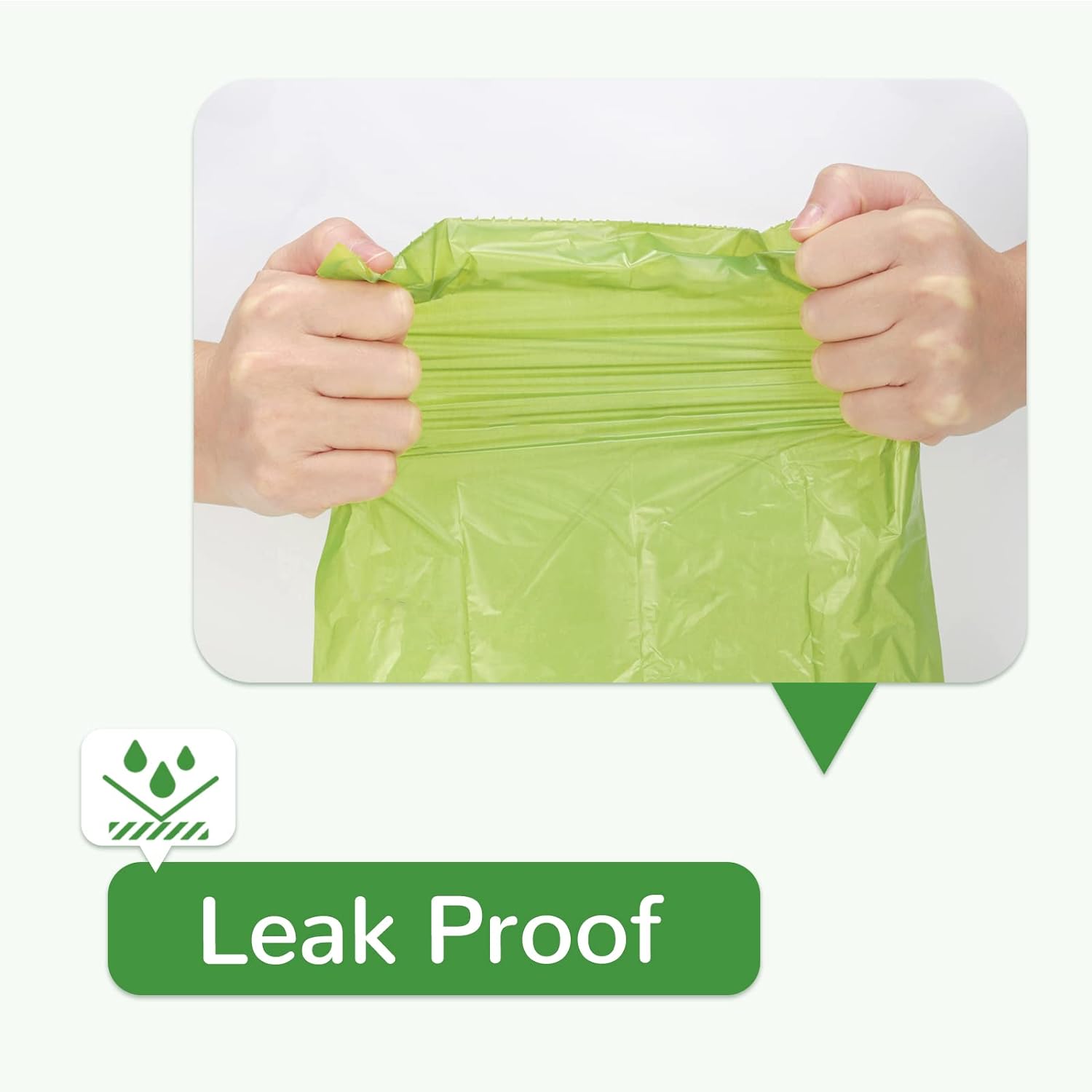 Dog Poop Bag Biodegradable Extra Thick Strong Dog Waste Bags with Dispenser Outdoor Pet Garbage Bag Pet Accessories