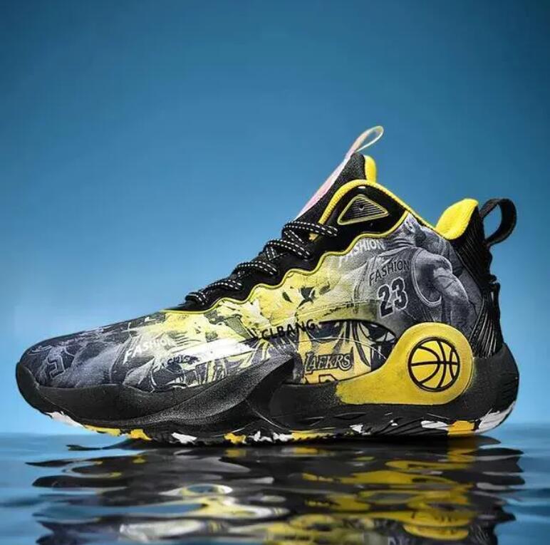 Elegant Men's Athletic sneaker Jumpers Featuring Advanced Shock Absorption Durable Thick for Basketball Enthusiasts High Top Basketball Z 3.4-4