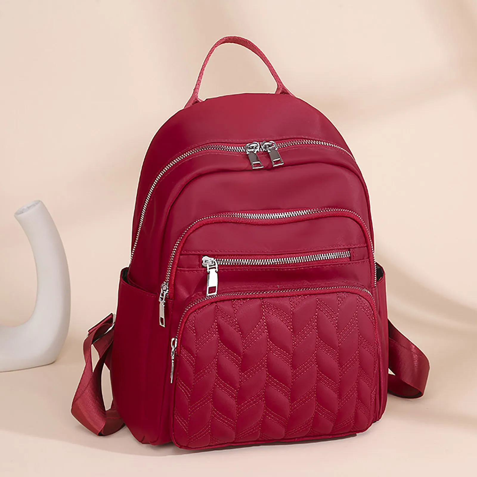 Ship from US Backpack For Boys Purse Women Womens Fashion Cloth Outdoor Travel Bag Leisure Laptop Mochila Feminina Nylon 250304FBB