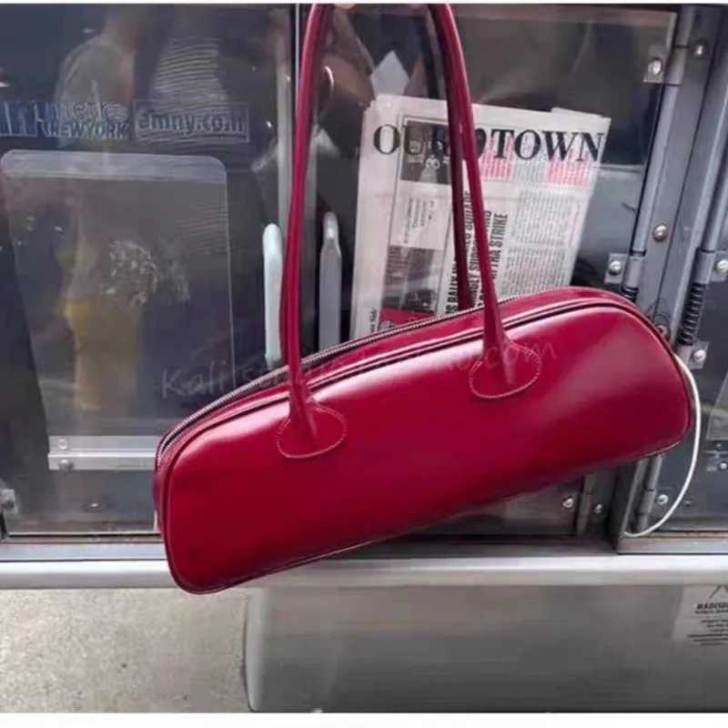 JIAERDI Y2k Handbag Womens 2024 Spring/Summer Red Messenger Bag Womens Fashion Trend Casual Shoulder Bag Bolsos Z250303