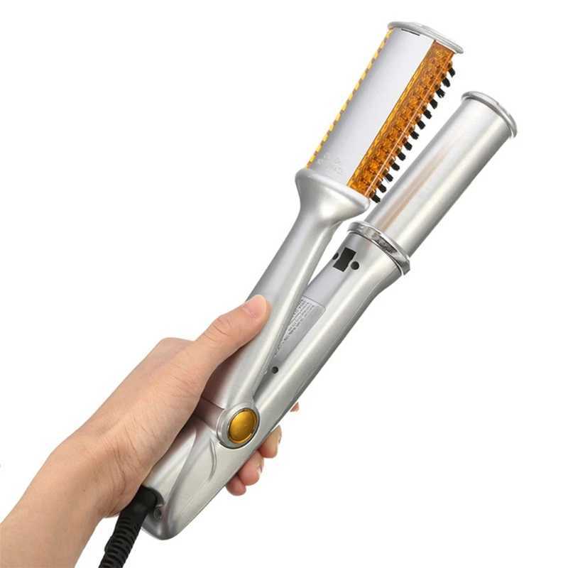 Curling Irons Professional straightening iron curling iron straightener and curling iron 2-in-1 multi hair styling tool flat iron z250304