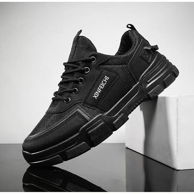 2025 New Summer Men's Niche Designer Shoes Work Clothes Lightweight Soft Sole Outdoor Canvas Martin Shoes Outdoor Anti Slip Casual Men's Boa