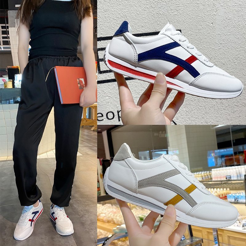 Women's 2025 new sports white male and female Korean version multifunctional and lightweight casual shoes designer trendy casual sports shoes