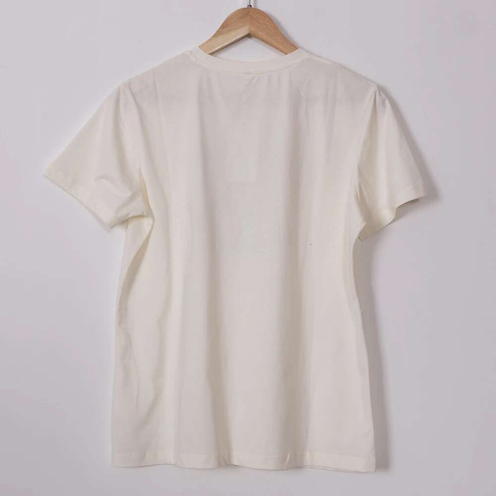 Hand Drawn Wer Letter Graphic Print Women T-Shirt Summer Short Sleeve Lady Pullover Classic Casual Vintage Femme Top