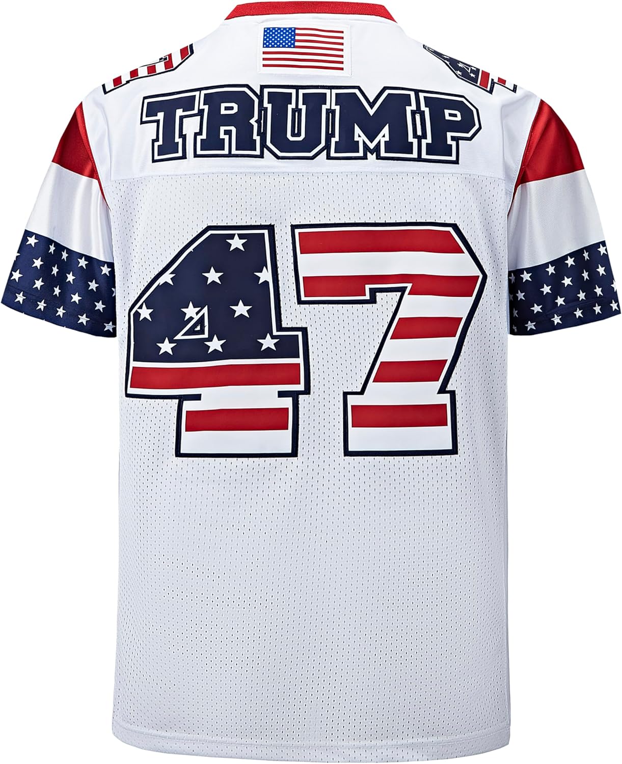 2024 USA 47th P Trump Football Jersey 47 America Flag TOP ed