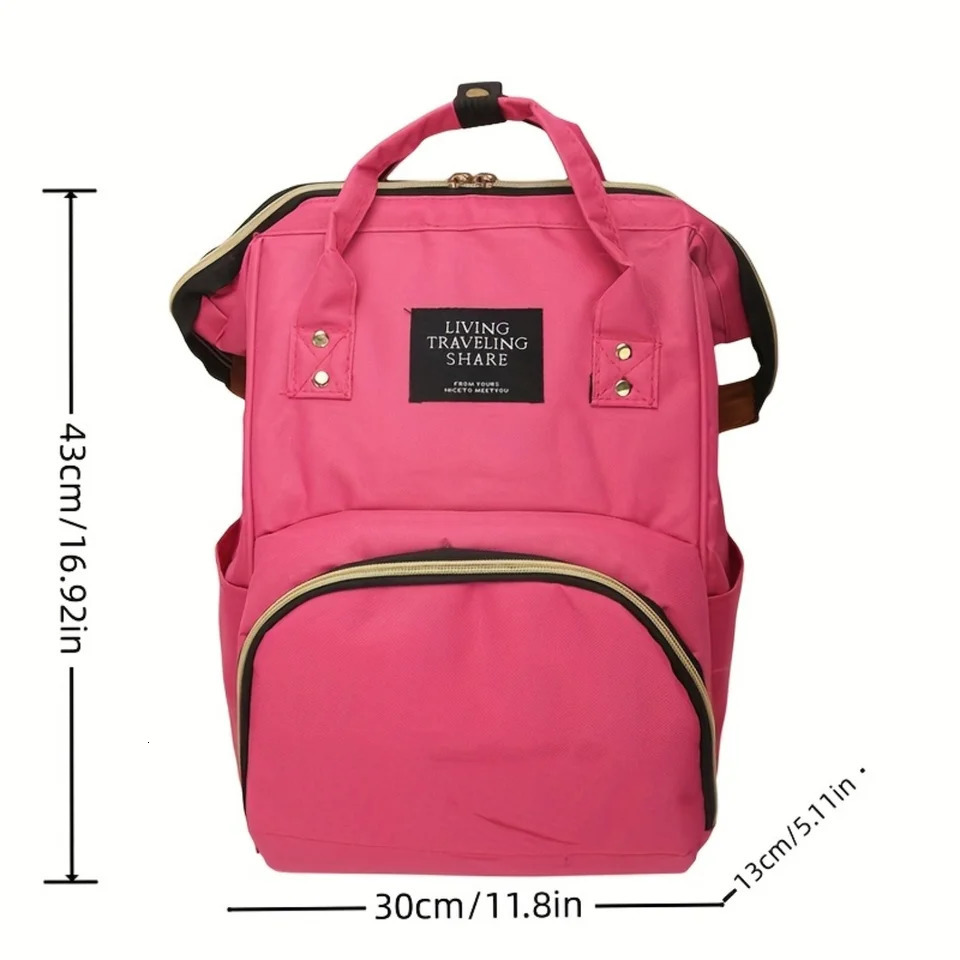 Ship from US Fashionable large capacity backpacks and crossover shoulder bags for hiking leisure travel 250304FBB