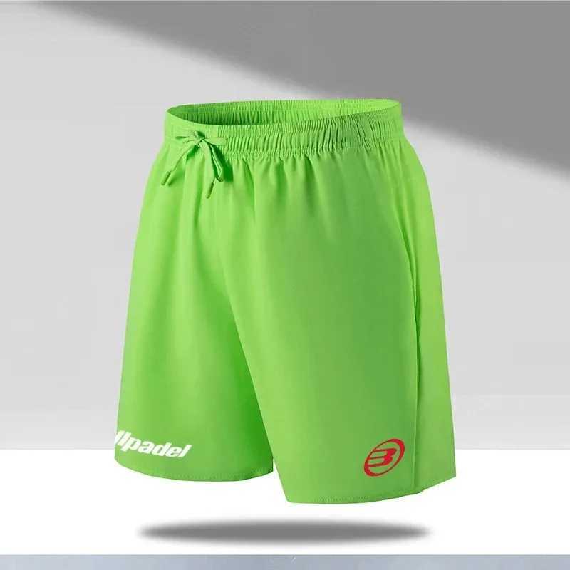Mens sports shorts summer new style mens breathable tennis shorts quick drying badminton breathable outdoor running sportswearT250304