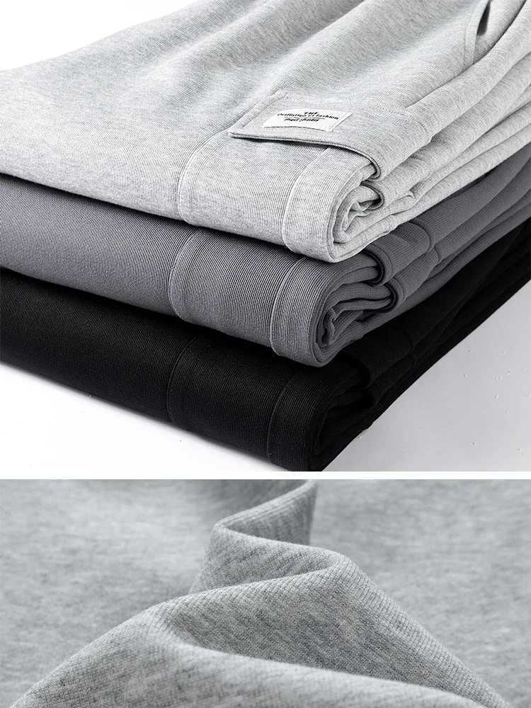 2024 New Sweatpants Men Multi-Pockets Drawstring Cotton Casual Wide Pants Male Loose Straight Trousers Large Size 8XLXJ250303