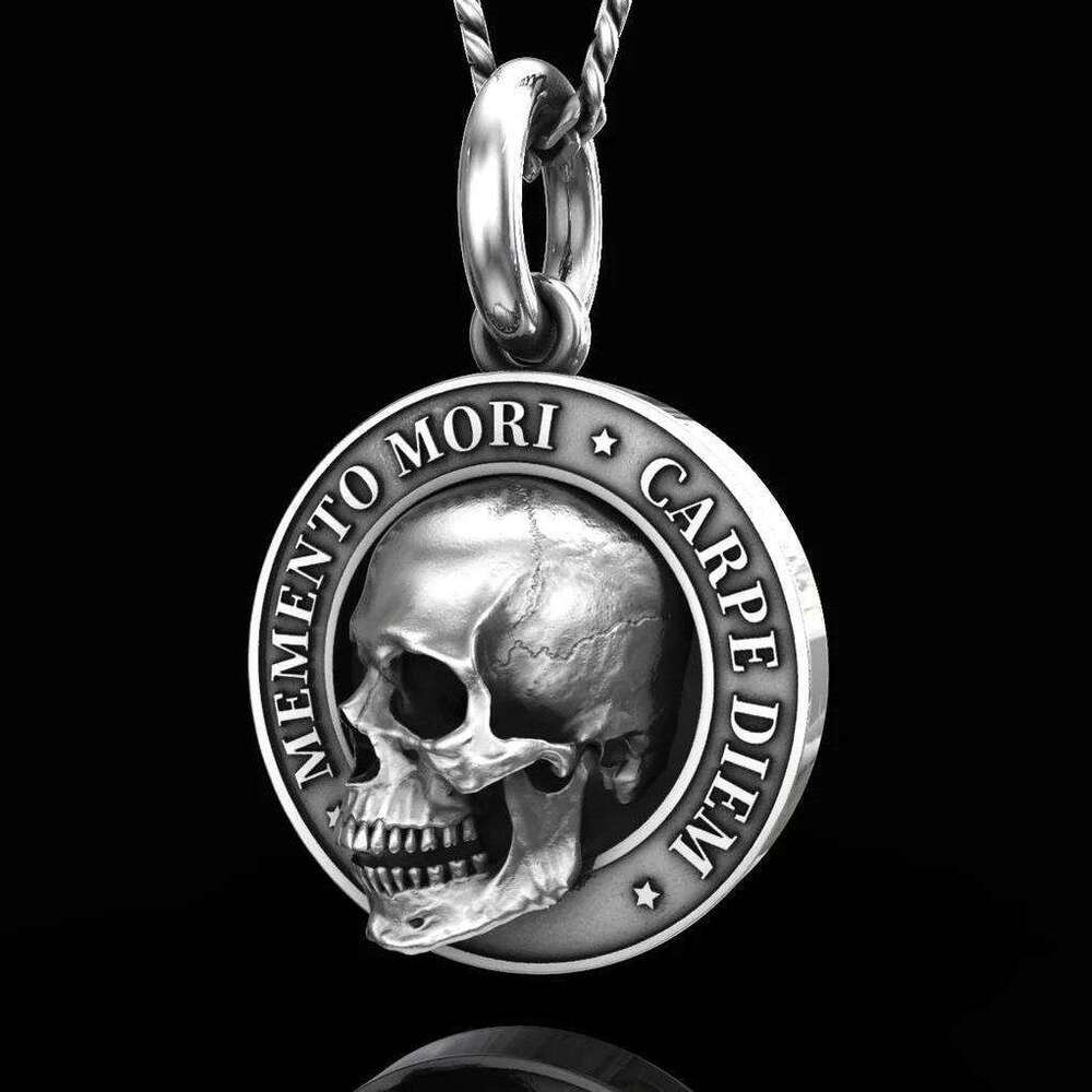 New Halloween Skull Necklace Personalized Punk Men and Women Gift Batch