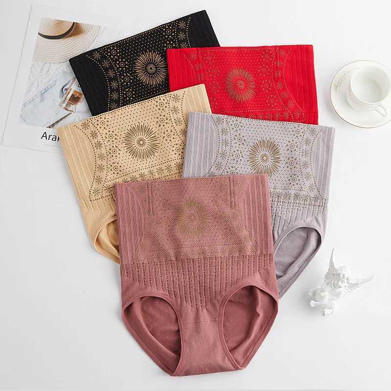 1pcs Women No Trace High Waist Shaping Brief Body Shaper Slimming Underwear Butt Lifter Control Pantie Postpartum Shapewear PantsXJ250304