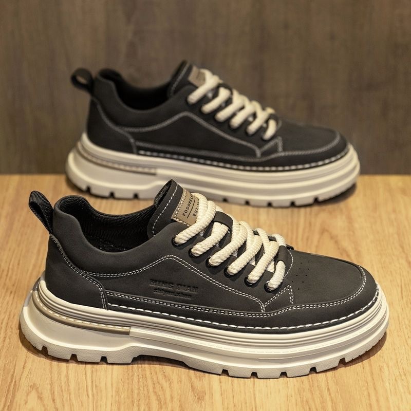2025 Famous Designer s New Martin Men s Short Boots Fashionable Multi Functional Thick Bottom Anti Slip Leather Outdoor Sports And Leisure Board Shoes