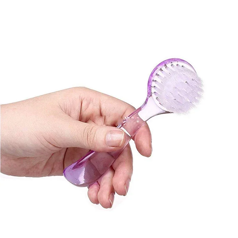 New Tepy Hamster Brush Bathing Brush Guinea Pig Massage Combs for Hedgehog Small Animal Grooming Tools Soft Cleaning Brush