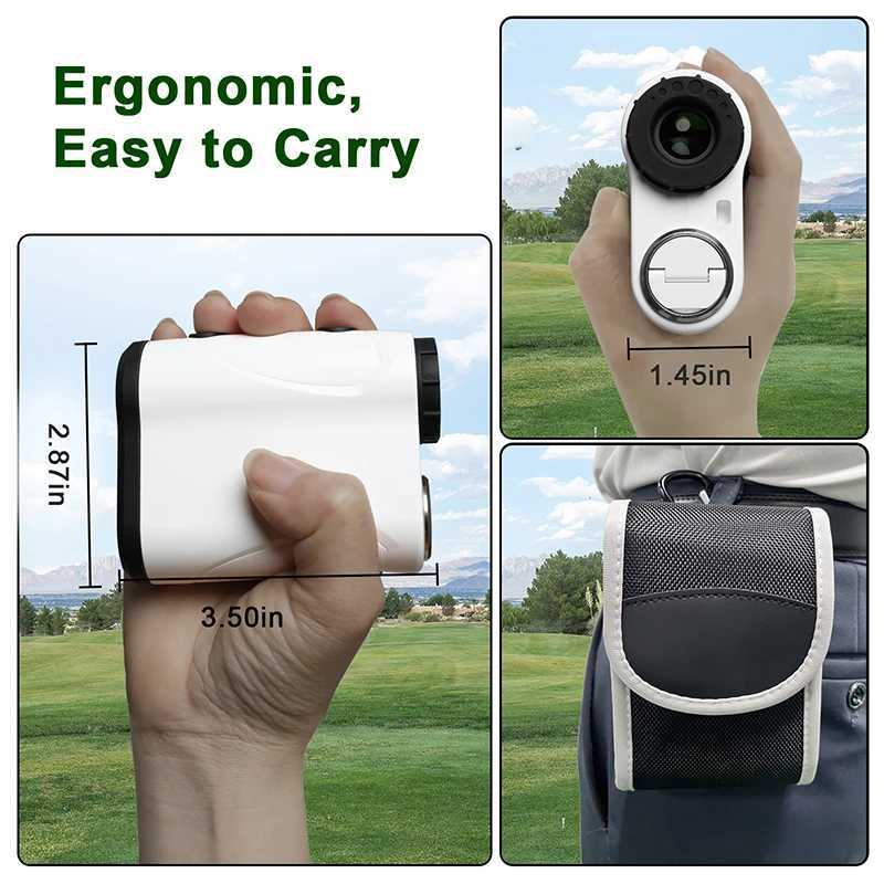 iMeter Golf Laser Rangefinder 600m Slope Flag-Lock Angle Mode High Accuracy Range Finder with Vibration for Golf Hunting X250304