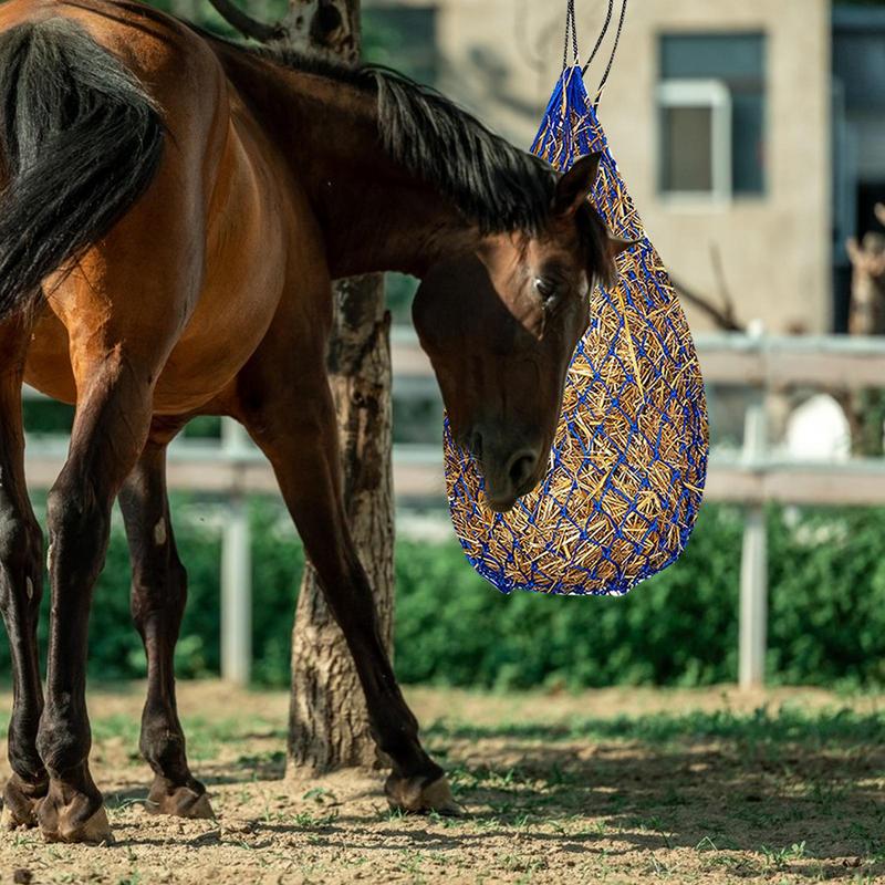 hay bags hay net small aperture slow food net alpaca forage mesh bag feeder small mesh strong hay net ring hay net horse supplie