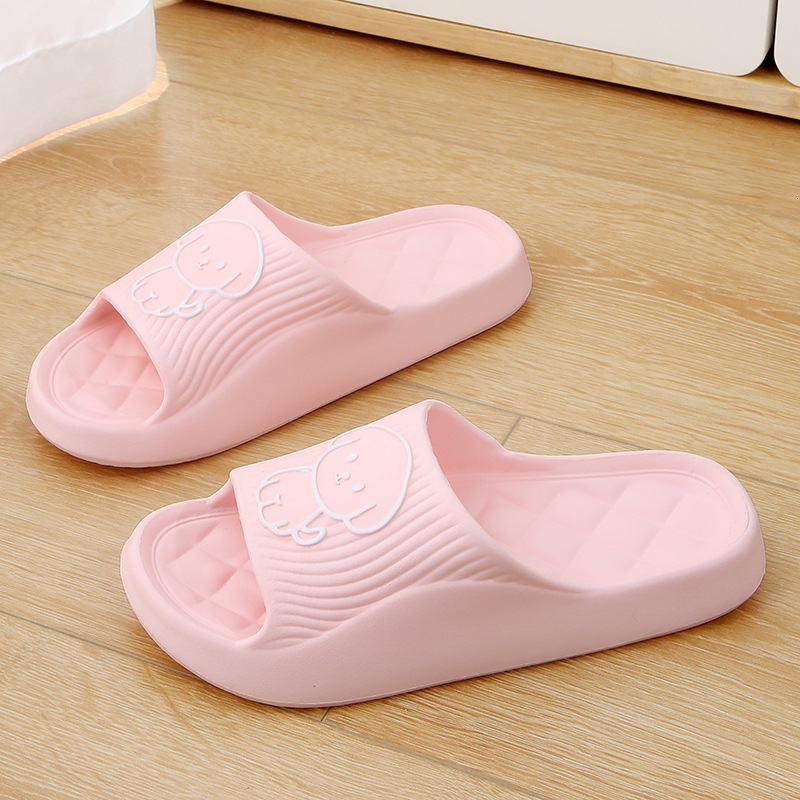 new Thick soled women's summer couple's shoes non slip shower, men's designer sandals bathrooms