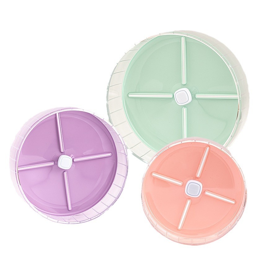 Hamster Running Wheel Ultra-quiet Roller Bracket Large Roller Running Ball Toy Summer Landscaping Toy Small Pet