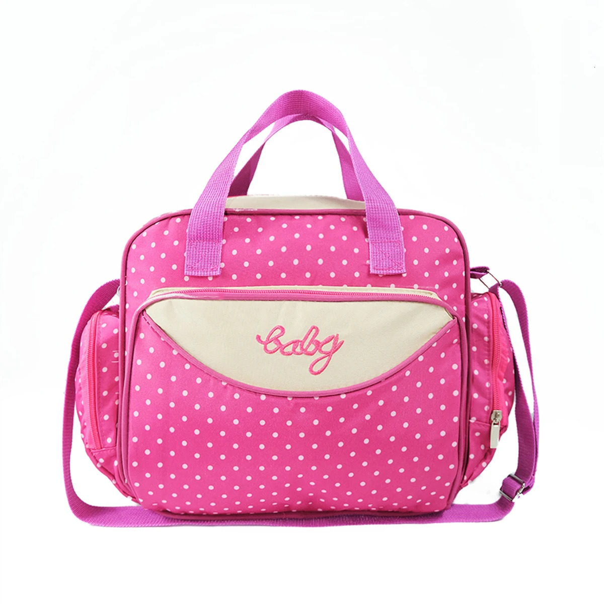 Fashionable single shoulder mom bag Large capacity diagonal cross mother baby bag Small lightweight and portable urine bag 250304