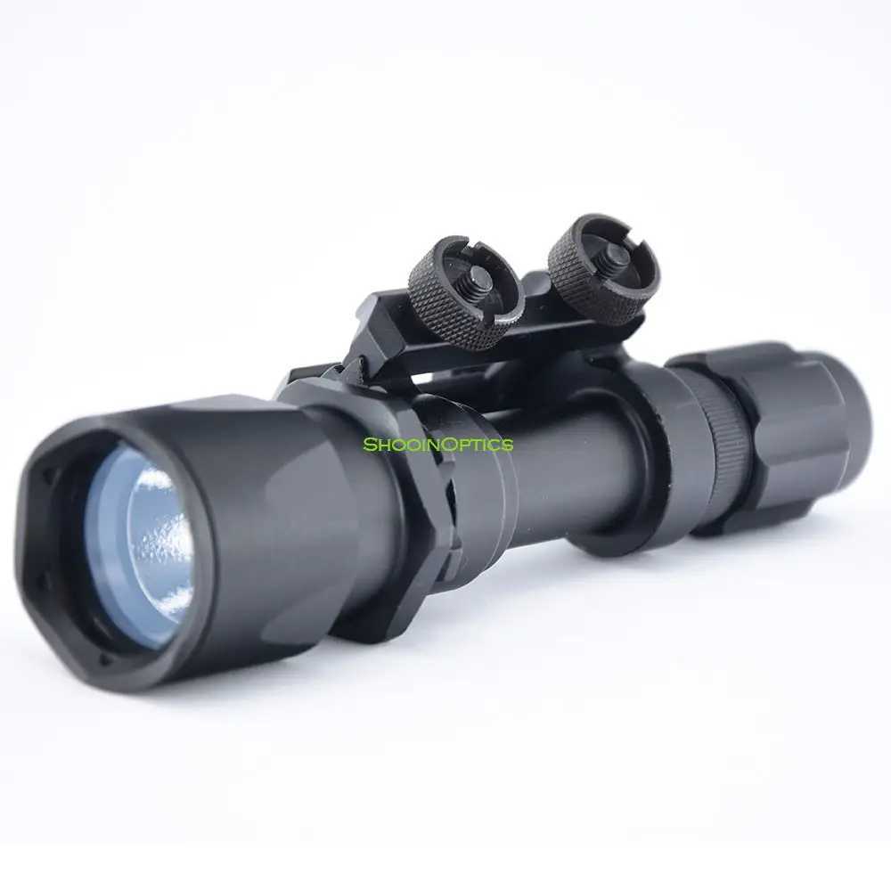 Tactical Gun Light Integrated 20mm Mount Base With Extension Cord SwitchXJ250303