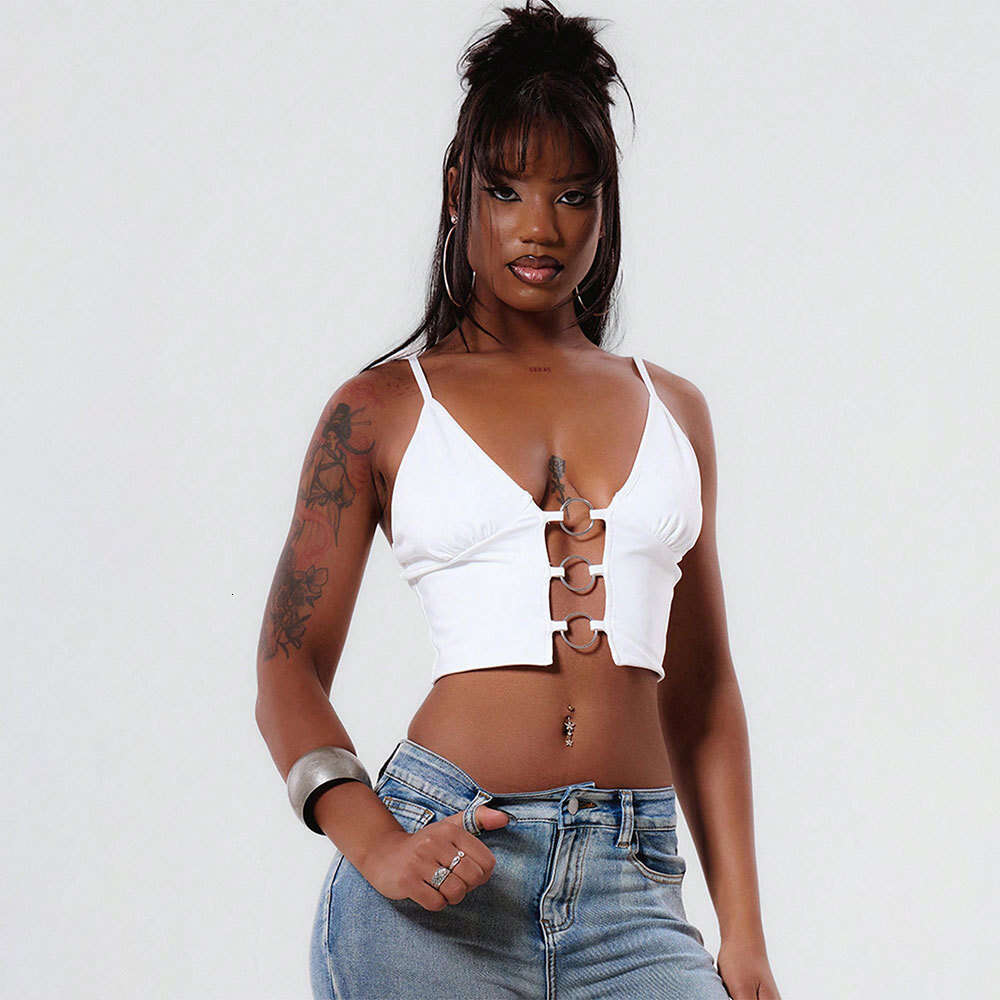 Hot and Spicy Women's Clothing 2025 Spring/Summer New Sexy T-shirt Short Style Show Body Top