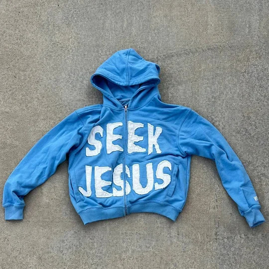 Y2K Fashion Print Long Sleeve Applique Embroidered Zipper Hoodies American Hip Hop Vintage Hooded Long Sleeve Sports Street Wear 250303
