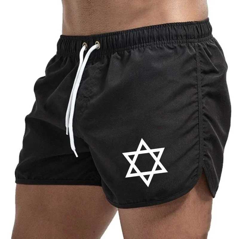 Fashion Casual Daily Summer Mens Shorts 2025 Beach Trunks Swim Gym Pants Quick Drying Swimming Homme Surf Ventilate DrawstringT250304