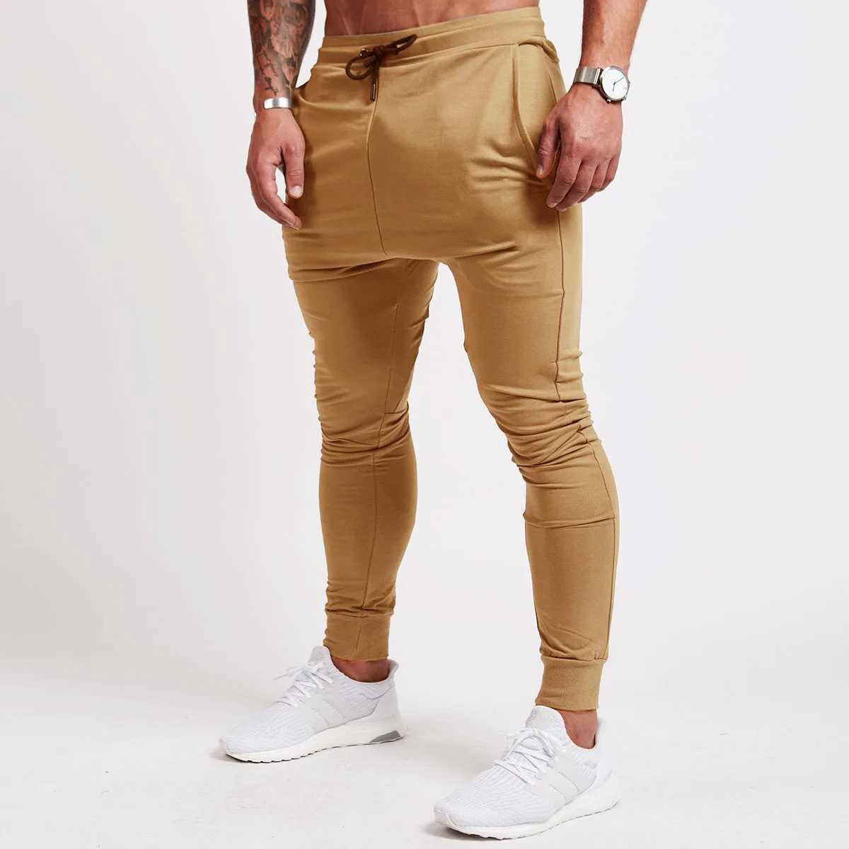 Mens Slim Jogger Pants Tapered Athletic Sweatpants for Jogging Running Exercise Gym WorkoutXJ250303